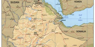 Mapa Etiopski mapiranje agencija web stranici