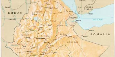 Najstariji Etiopski mapu